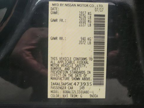 Used 2017 Nissan Altima 2.5 SV image 33