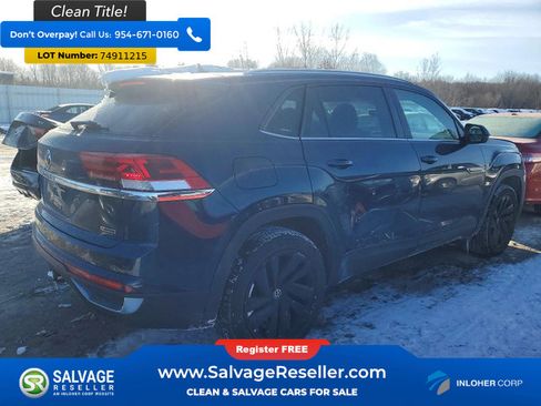 Used 2022 Volkswagen Atlas Cross Sport SE w/ Panoramic Sunroof Package AWD/4WD image 4