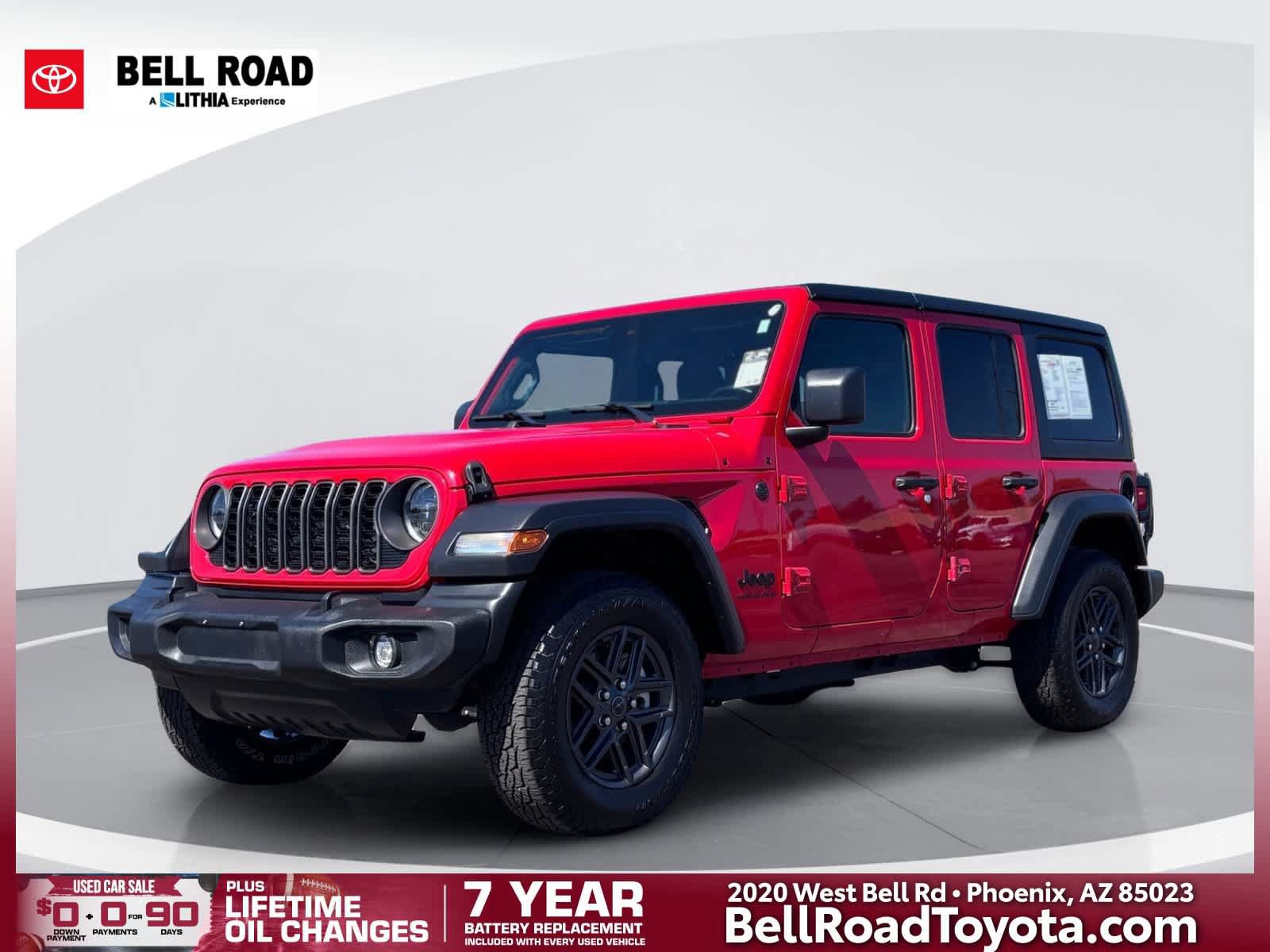 Used 2024 Jeep Wrangler Unlimited Sport AWD/4WD image 1