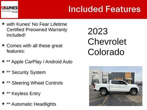 Used 2023 Chevrolet Colorado LT w/ LT Convenience Package image 4