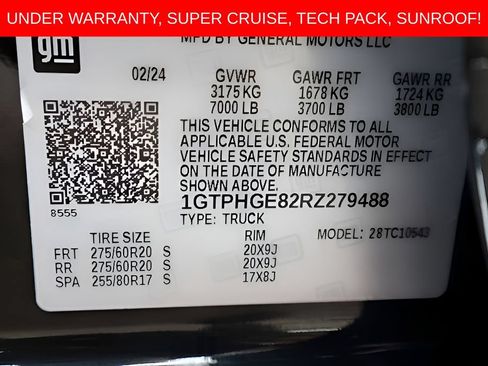 Used 2024 GMC Sierra 1500 Denali w/ Technology Package RWD image 28