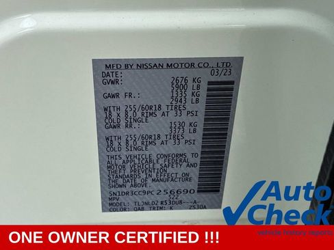 Certified 2023 Nissan Pathfinder SL AWD/4WD image 24