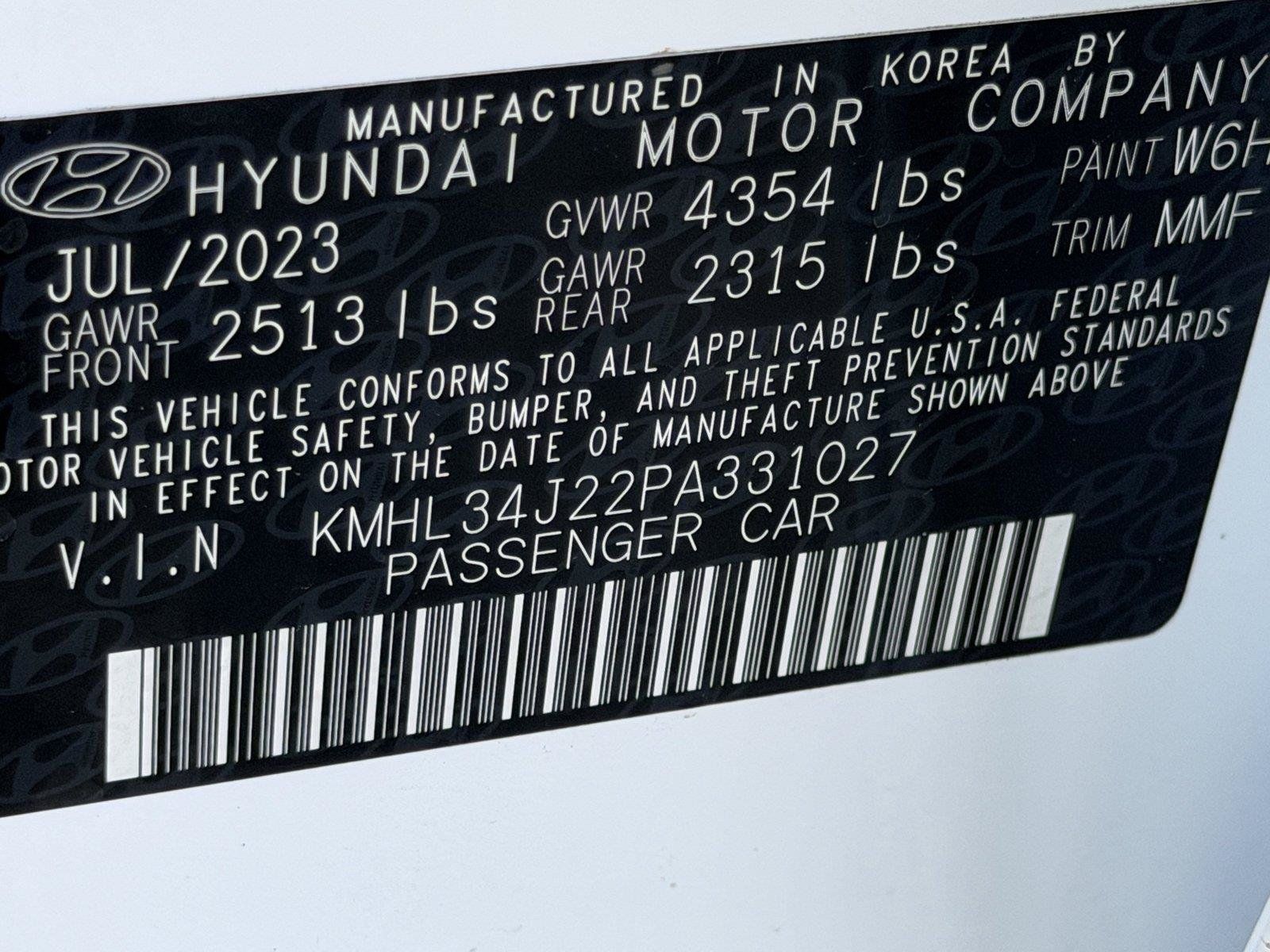 Used 2023 Hyundai Sonata Limited FWD image 30