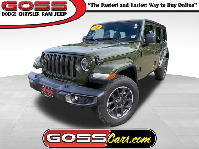 Used 2021 Jeep Wrangler Unlimited Sport AWD/4WD 360° Tour