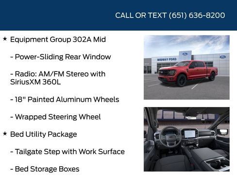 New 2026 Ford F150 XLT w/ Equipment Group 302A MID AWD/4WD image 20