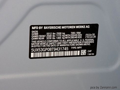 Used 2026 BMW X3 xDrive30i w/ M Sport Package AWD/4WD image 9