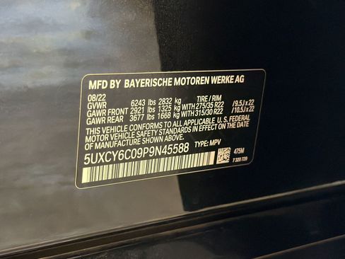 Used 2023 BMW X6 xDrive40i w/ M Sport Package AWD/4WD image 20