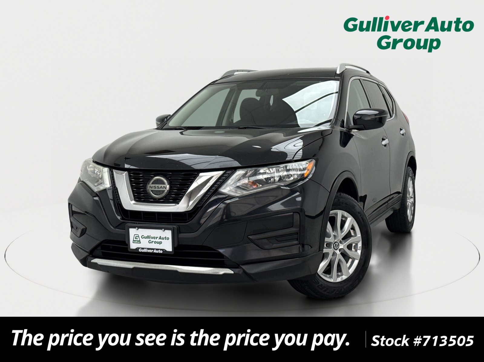 Used 2018 Nissan Rogue SV AWD/4WD image 1
