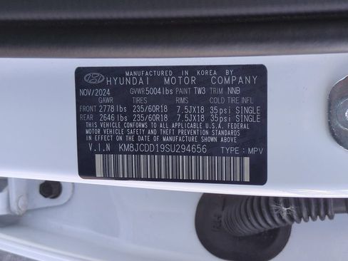 Certified 2025 Hyundai Tucson SEL AWD/4WD image 25