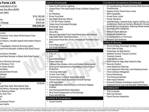Used 2019 Kia Forte LXS FWD image 2