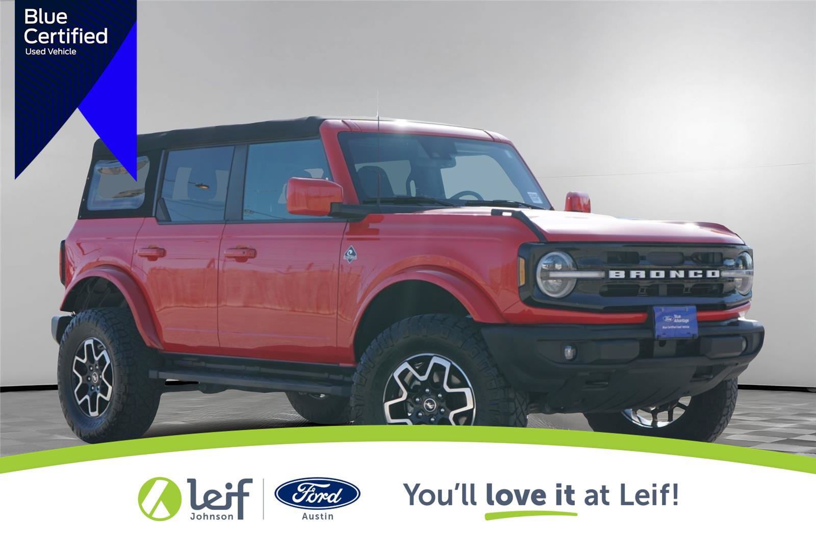 Certified 2022 Ford Bronco Outer Banks AWD/4WD image 1