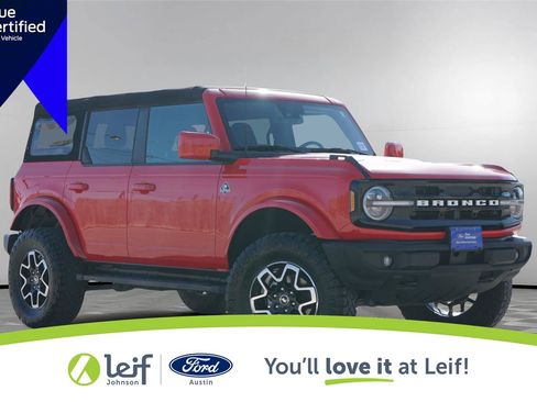Certified 2022 Ford Bronco Outer Banks AWD/4WD image 1