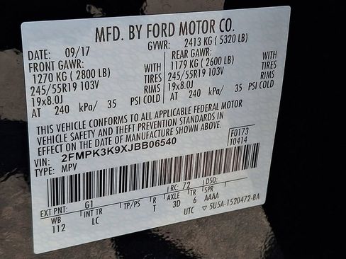 Used 2018 Ford Edge Titanium FWD image 28