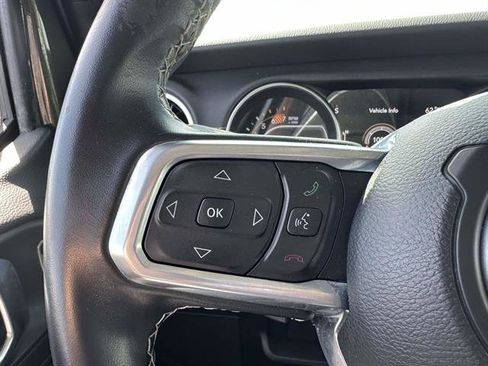 Used 2021 Jeep Wrangler Unlimited Sahara w/ Uconnect 4C Nav & Sound Group AWD/4WD image 14