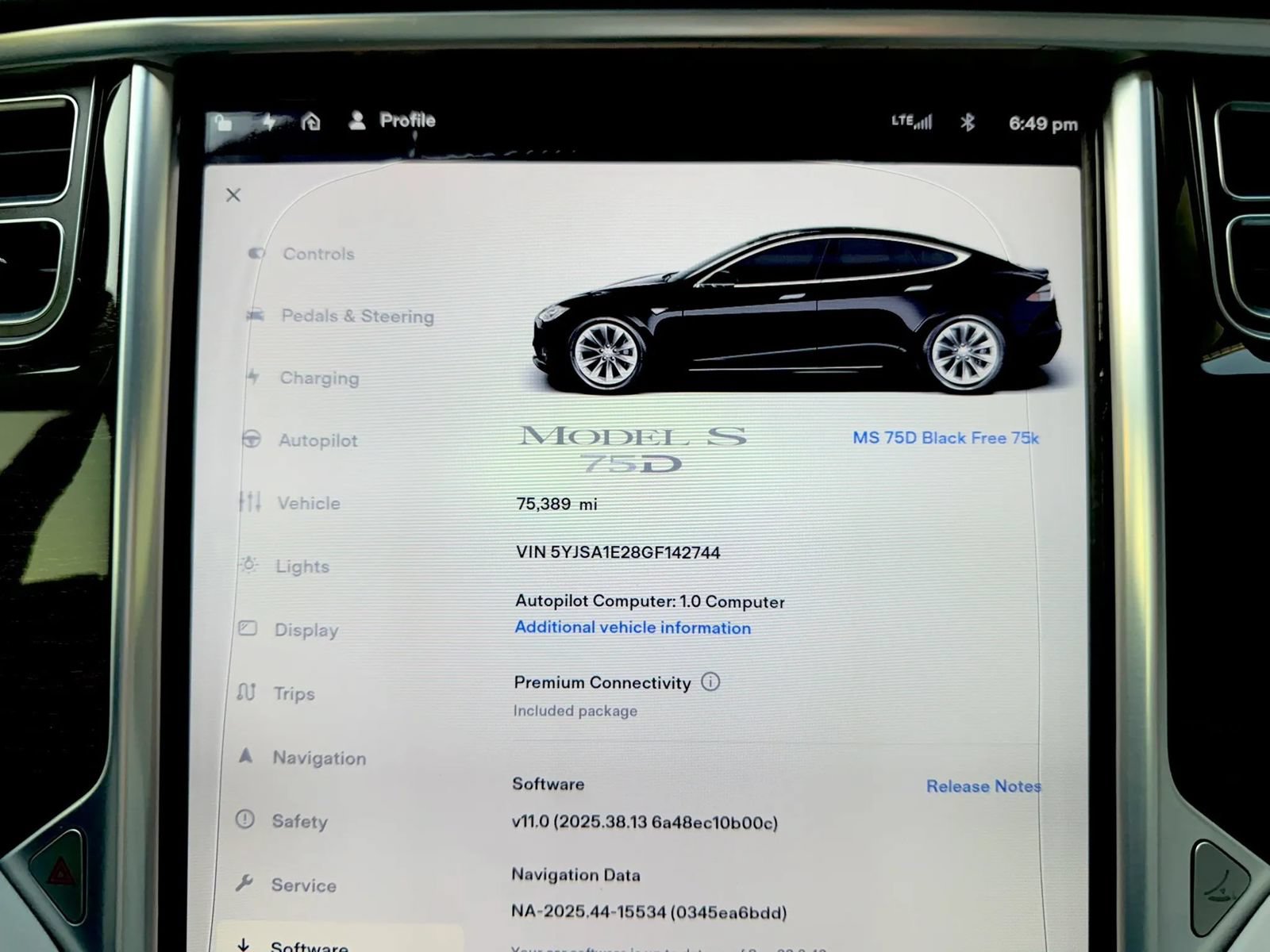 Used 2016 Tesla Model S 85D AWD/4WD image 20