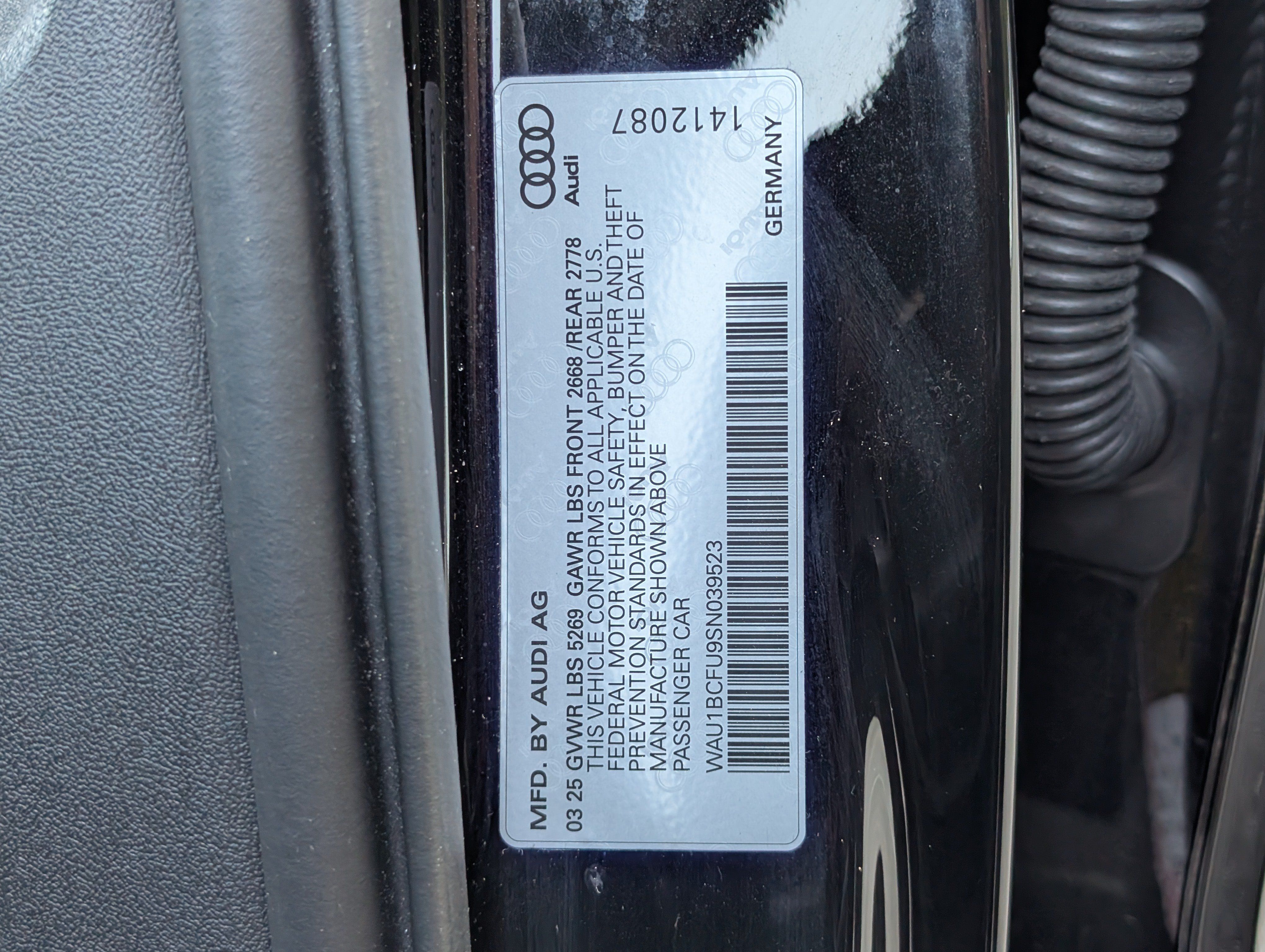Used 2025 Audi A5 2.0T Premium w/ Convenience Package AWD/4WD image 40