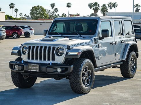 Used 2023 Jeep Wrangler Unlimited Rubicon 4xe w/ Steel Bumper Group image 3