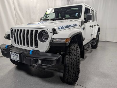 Used 2021 Jeep Wrangler Unlimited Rubicon 4xe w/ Cold Weather Group AWD/4WD image 8