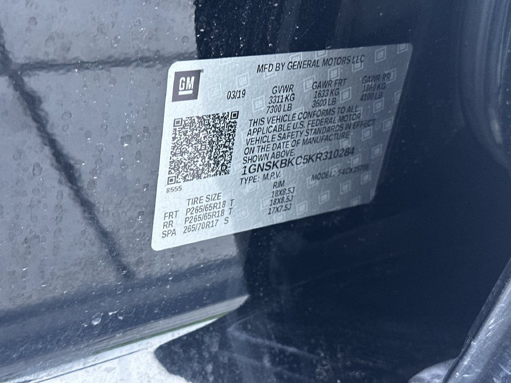 Certified 2019 Chevrolet Tahoe LT AWD/4WD image 34