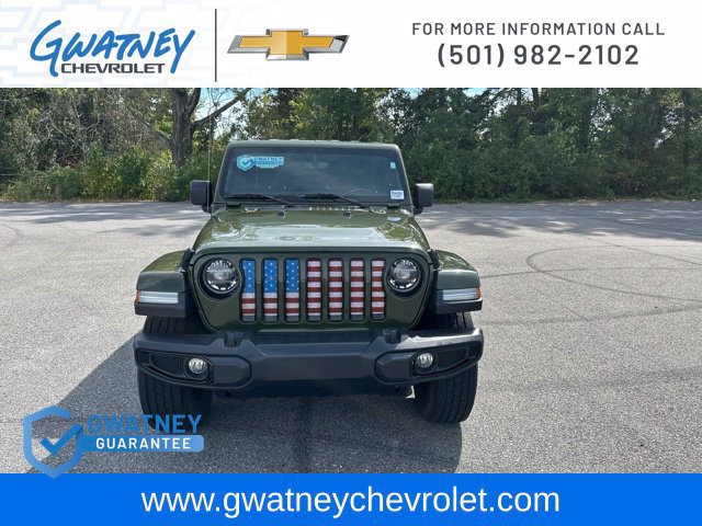 Used 2021 Jeep Wrangler Unlimited Sahara AWD/4WD image 2