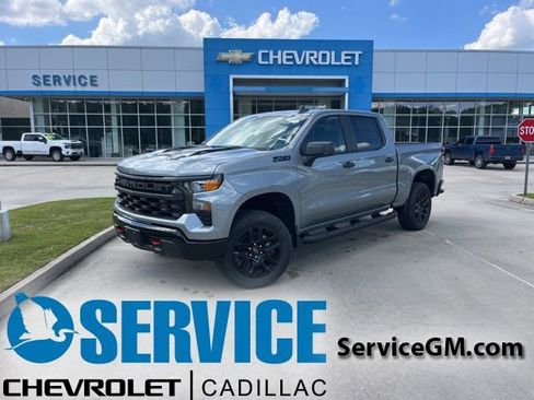 New 2026 Chevrolet Silverado 1500 Custom Trail Boss w/ LPO, Dark Essentials Package AWD/4WD image 1