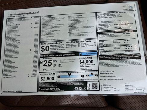 New 2026 BMW X5 xDrive40i w/ Executive Package AWD/4WD image 46