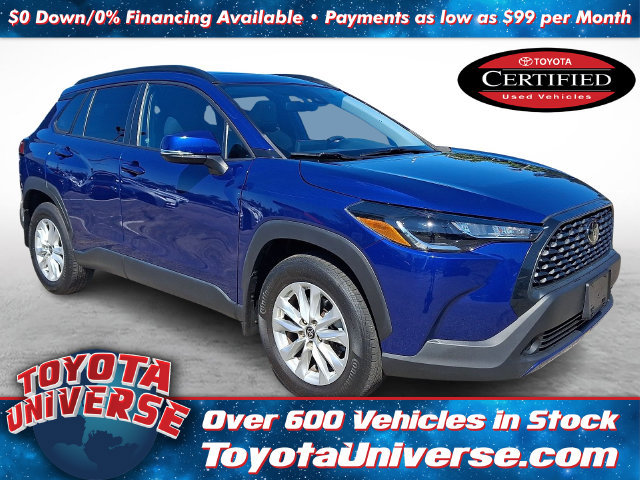 Certified 2022 Toyota Corolla Cross LE w/ Moonroof Package AWD/4WD image 1