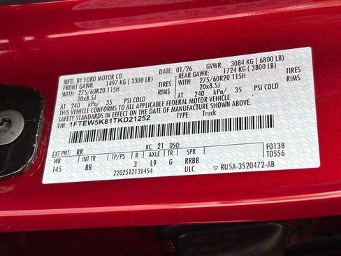 New 2026 Ford F150 Lariat w/ Equipment Group 501A Mid image 30