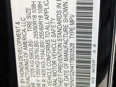 New 2026 Honda Pilot EX-L image 19