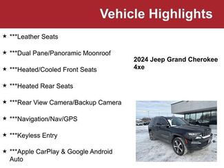Used 2024 Jeep Grand Cherokee Limited 4xe w/ Luxury Tech Group II video 2