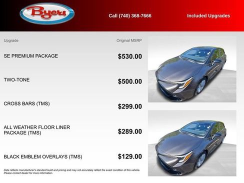 Used 2023 Toyota Corolla SE w/ SE Premium Package FWD image 5