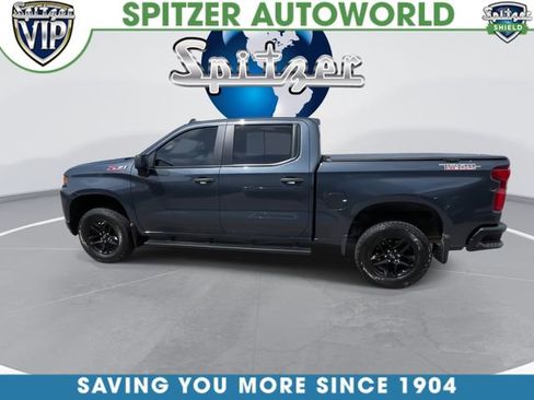 Used 2021 Chevrolet Silverado 1500 Custom Trail Boss w/ LPO, Dark Essentials Package AWD/4WD image 6