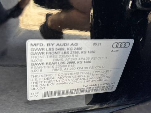 Used 2021 Audi Q5 2.0T Premium w/ Convenience Package AWD/4WD image 29