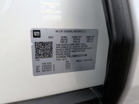 Used 2021 Chevrolet Tahoe High Country AWD/4WD image 32