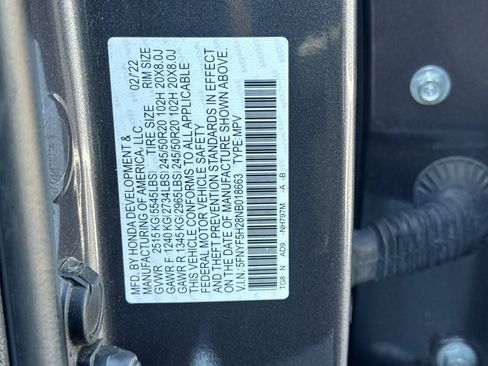 Certified 2022 Honda Pilot Special Edition image 22