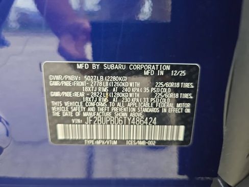 Certified 2026 Subaru Outback Premium AWD/4WD image 31