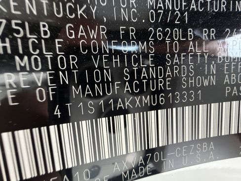 Used 2021 Toyota Camry SE w/ Audio Upgrade Package image 25