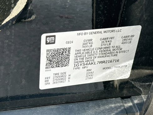 Used 2024 Cadillac Escalade Luxury AWD/4WD image 45