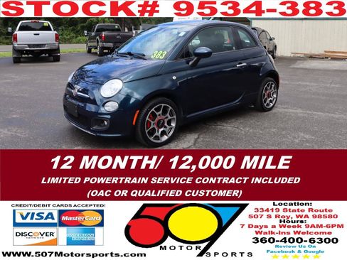 Used 2015 FIAT 500 Sport FWD image 3