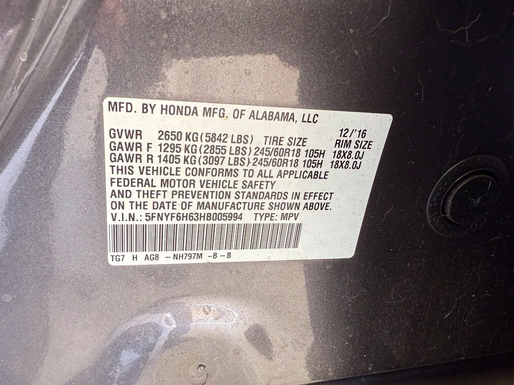 Used 2017 Honda Pilot EX-L image 13