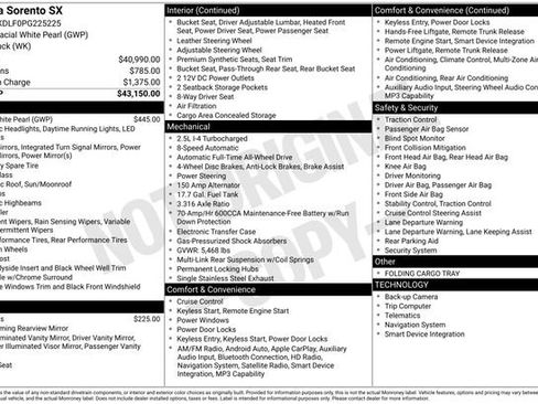 Certified 2023 Kia Sorento SX AWD/4WD image 53
