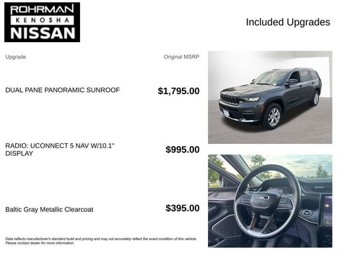 Used 2021 Jeep Grand Cherokee L Limited AWD/4WD image 4