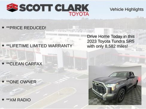 Used 2023 Toyota Tundra SR5 w/ TRD Off-Road Package AWD/4WD image 13
