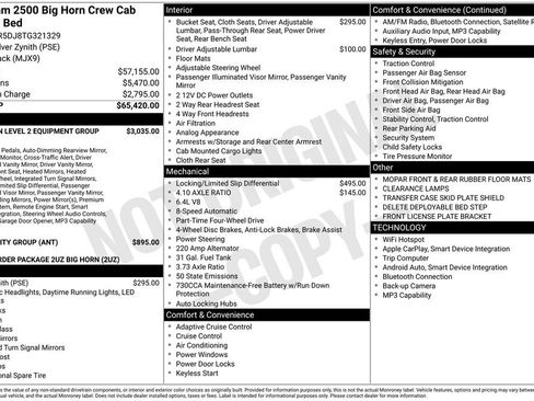 New 2026 RAM 2500 Big Horn AWD/4WD image 5