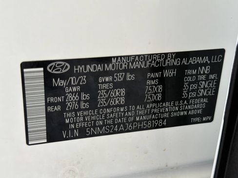 Used 2023 Hyundai Santa Fe SEL FWD image 38