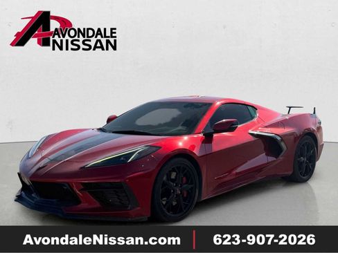 Used 2022 Chevrolet Corvette Stingray Preferred Cpe w/ Z51 Performance Package RWD image 1
