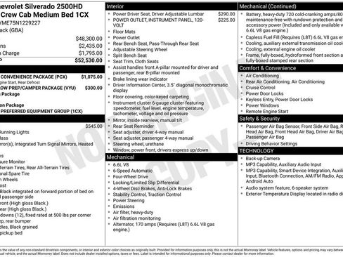 Used 2022 Chevrolet Silverado 2500 Custom w/ Custom Convenience Package AWD/4WD image 7