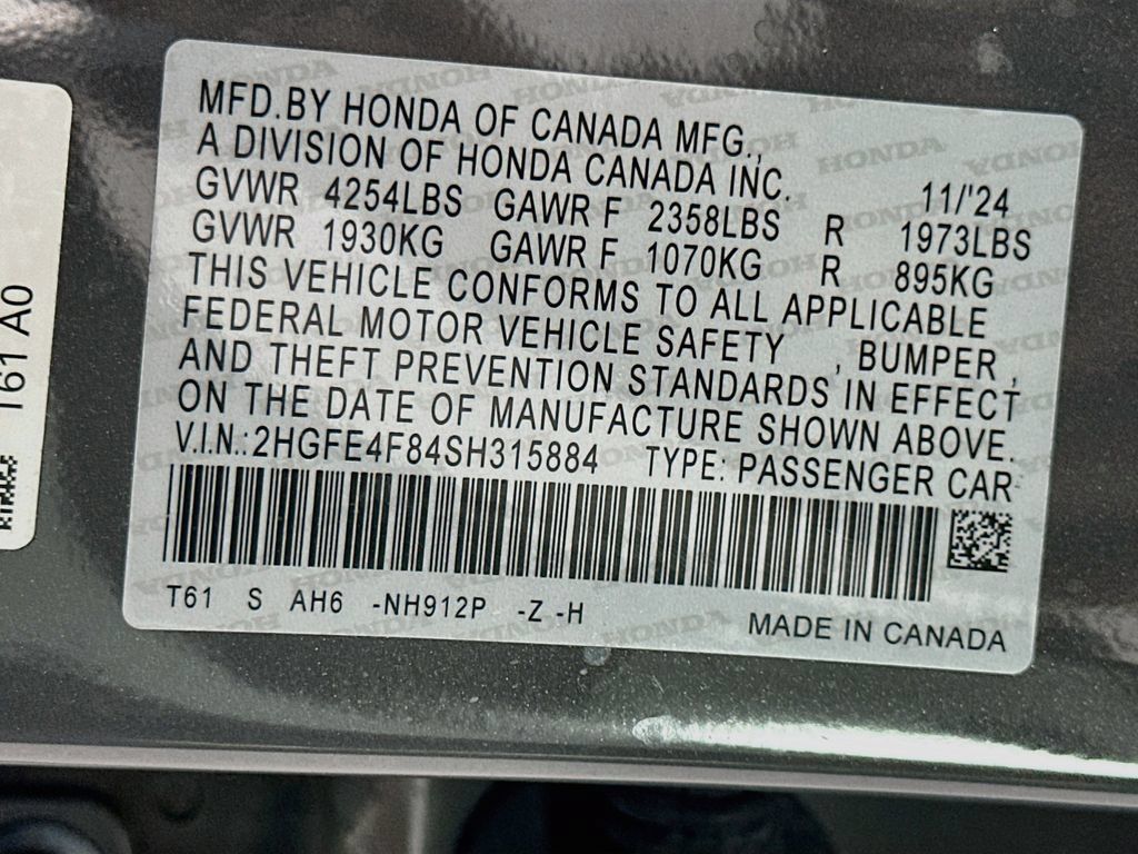 Used 2025 Honda Civic Sport image 31