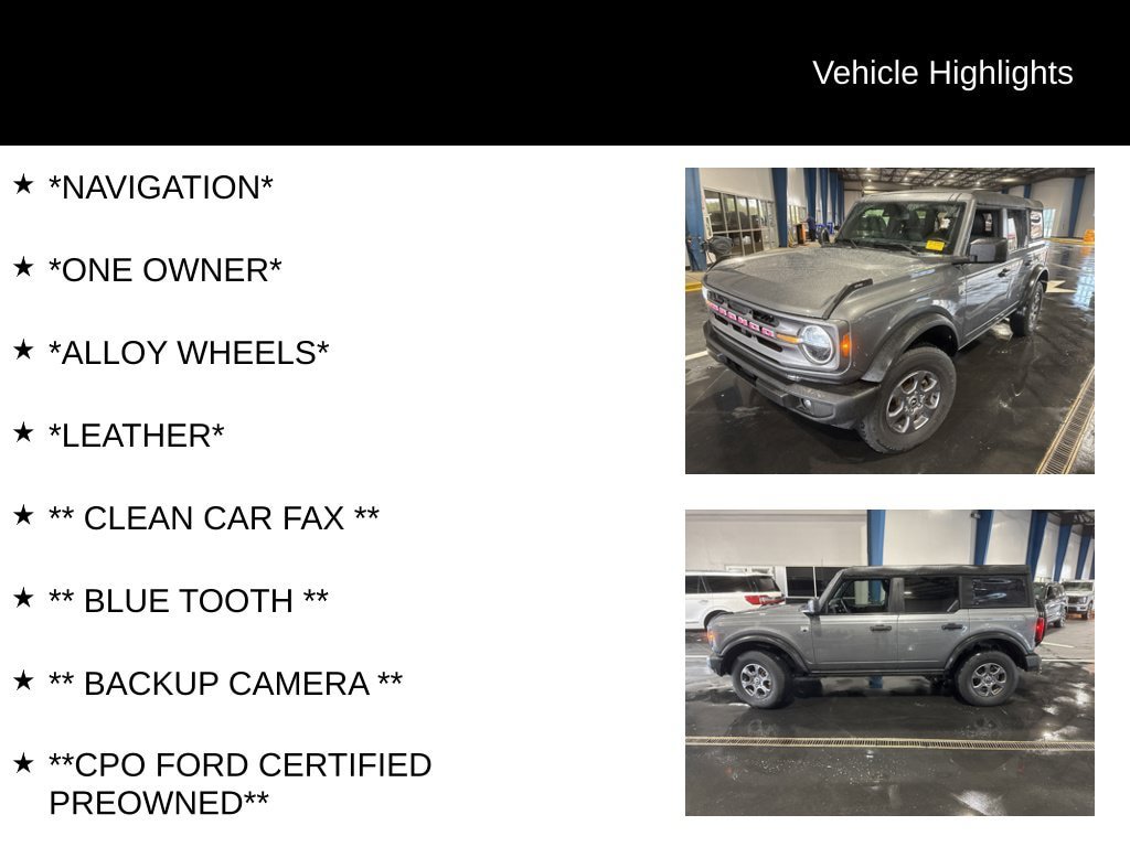 Used 2024 Ford Bronco Big Bend AWD/4WD image 4