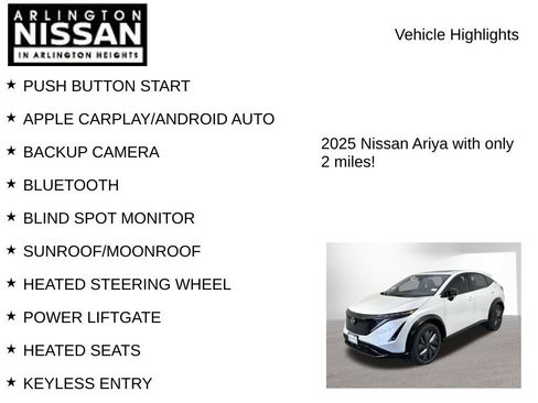 New 2025 Nissan Ariya AWD image 8